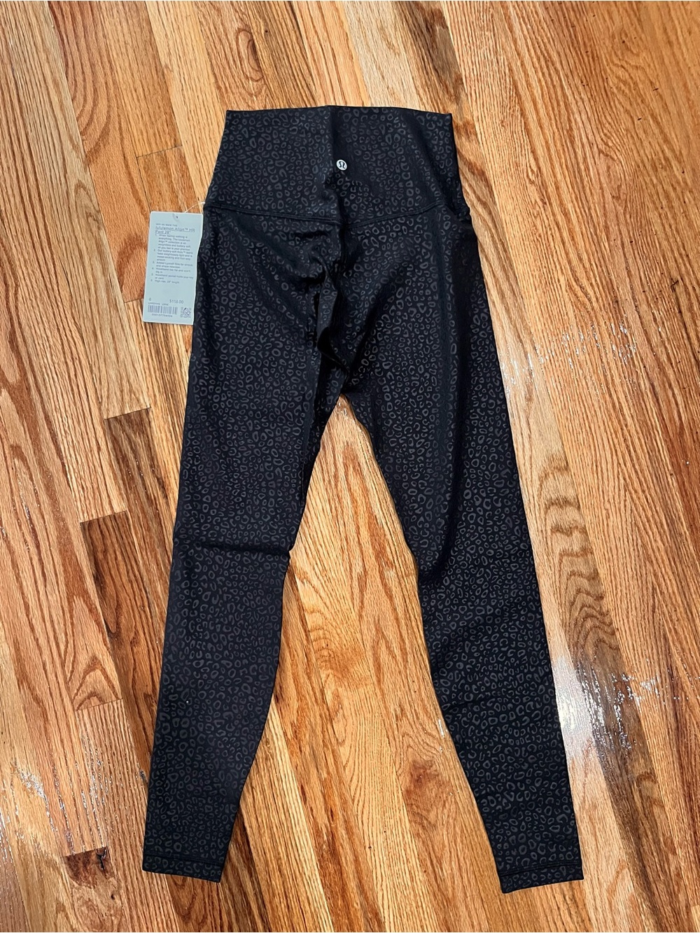 Lululemon Align High-Rise Leggings 28” Leopard Micro Emboss Size 6 NWT - Picture 2 of 7